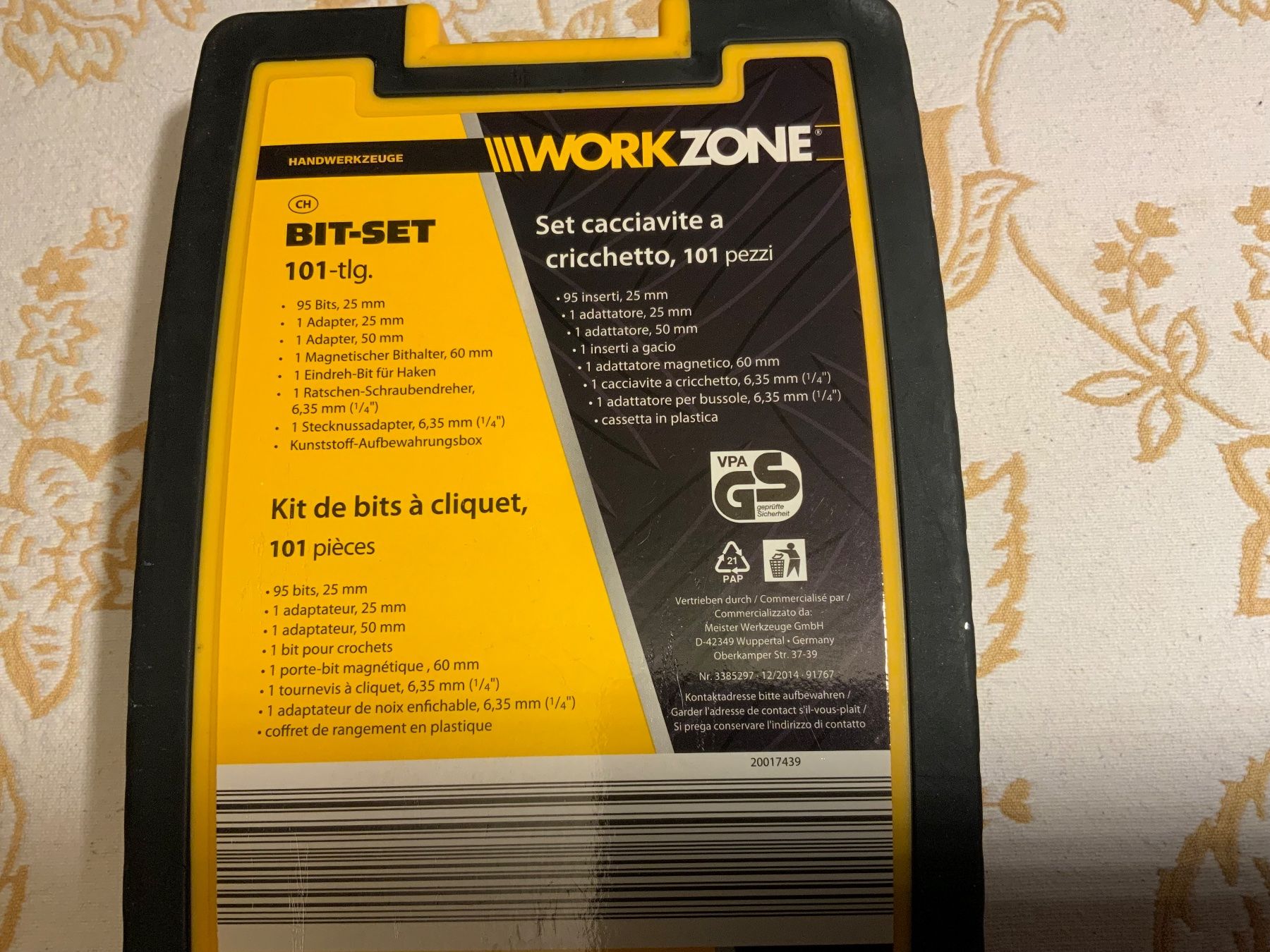 Tutti gli attrezzi: Bit-Set 101-teilig – Nuovo e nell'imballaggio originale da Kreuzlingen venduto da son_8cwm 2