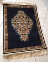 Teppich Seiden-Ghom, orig.Medaillon, 75+J Schah Reza Pahlevi