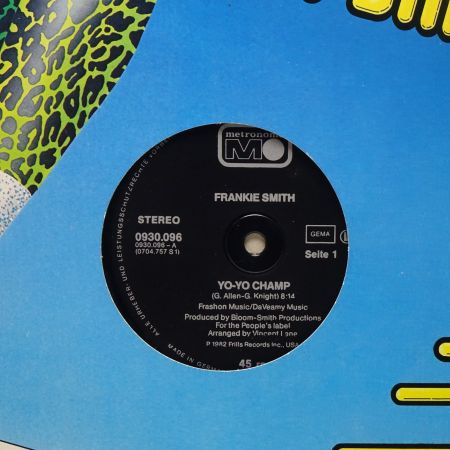 Smith Frankie – Yo-Yo-Camp (Vinyl-Maxi-Single)