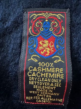 Herren Schal 100%CASHMERE