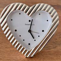 Tyffany & Co. Quarz Tischuhr mit Alarm 10 cm x 10 cm