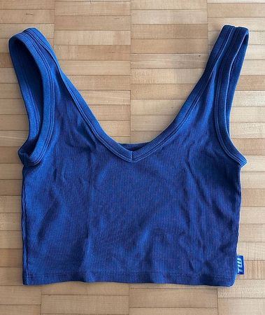 Blaues Tanktop