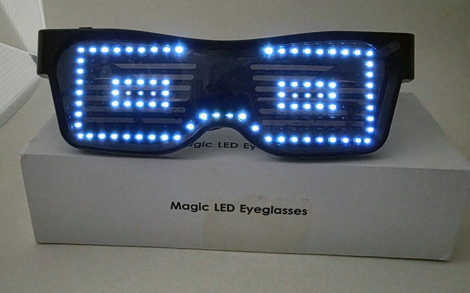 Occhiali & Lenti: Funky Led Glasses (Blau) – Nuovo (secondo la descrizione) da Zürich venduto da Numark 4