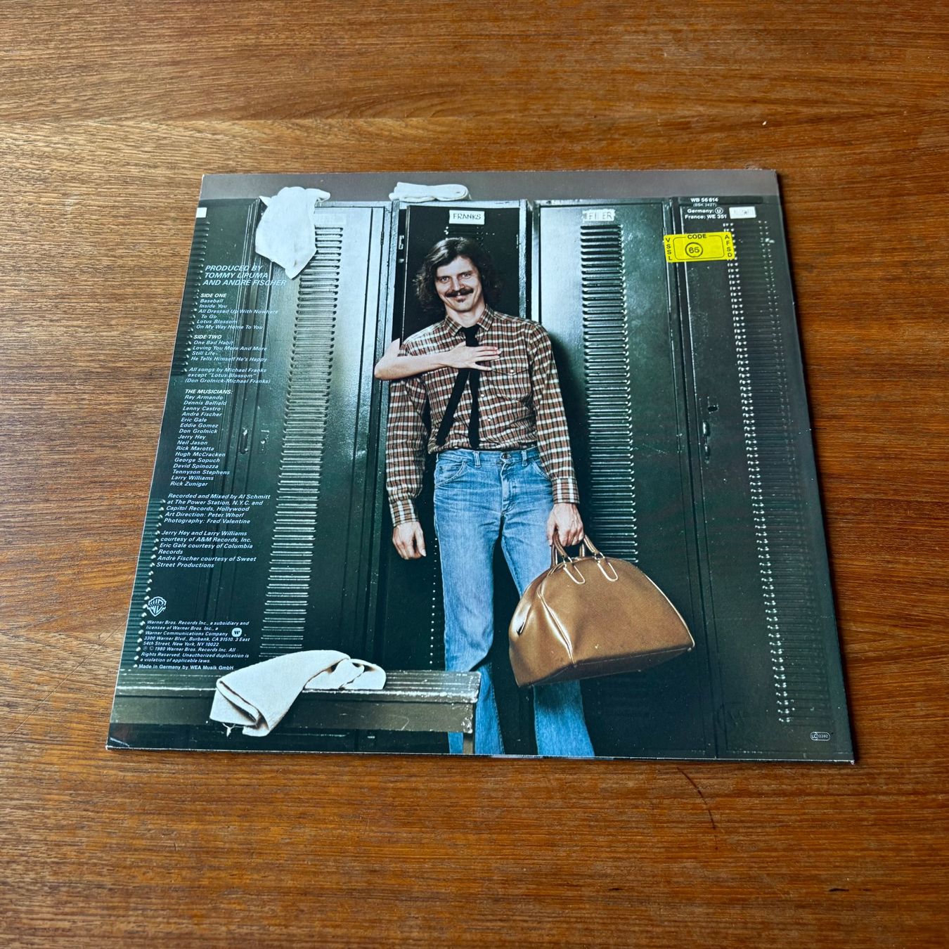 Dischi in vinile: Michael Franks – One Bad Habit – Usato da Zürich venduto da gaal7 1