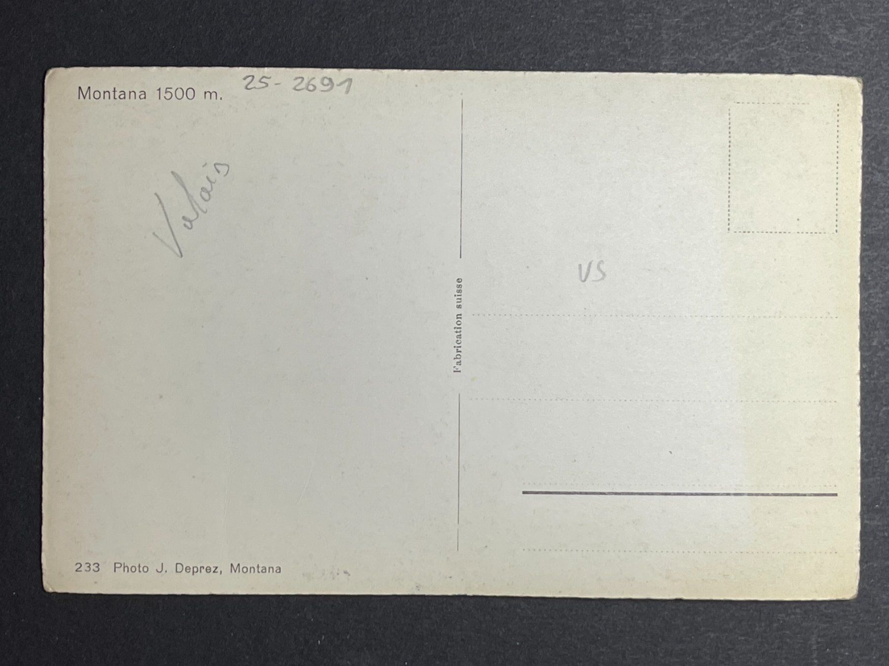 Cartes postales: Montana – D'occasion à Steg VS par _vinci_ 1