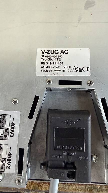 Cucine: V-Zug Kochfeld  – Usato da Künten venduto da buli76 1