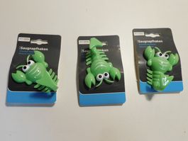 Saugnapfhaken Skorpion Motive Neu OVP 3 x Push Hold System