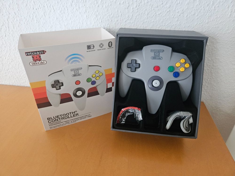 Nintendo 64 Controller Bluetooth 8bitdo RARE (Neu (gemäss Beschreibung ...