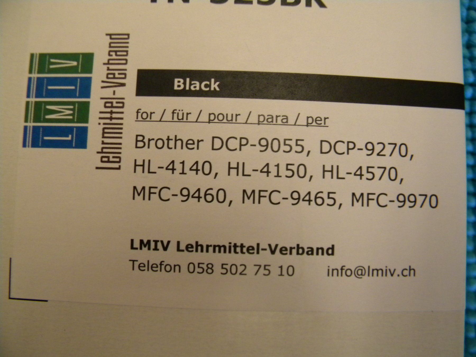 Druckerpatronen & Toner: TN-325BK – Neu und originalverpackt aus Bühler von Wini100 1