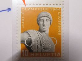 Abart 259w.2.02a** farblose Stelle über L von olympique