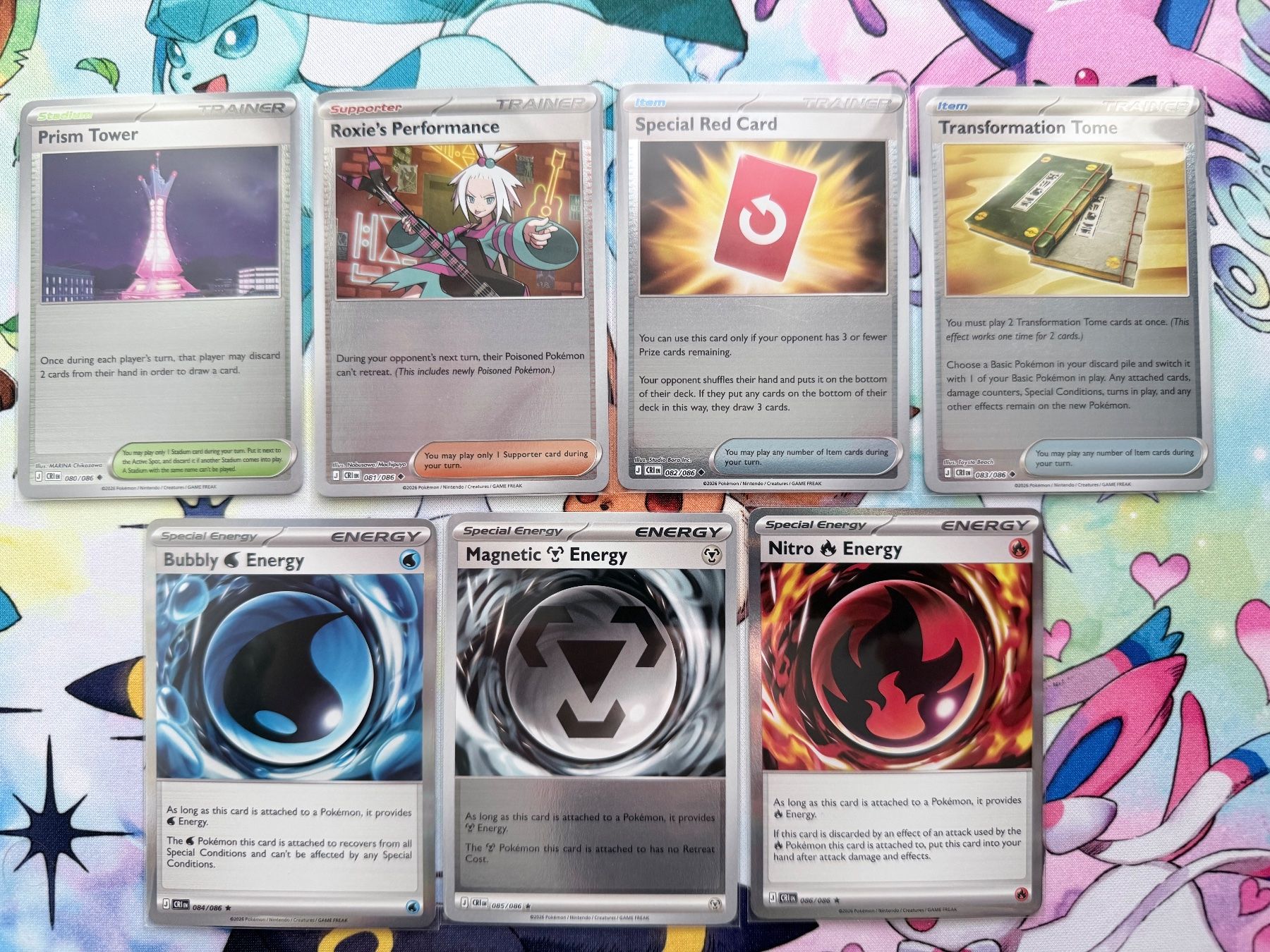 Pokémon Carte collezionabili: Chaos Rising LOT SR/AR/EX/HOLO – Nuovo (secondo la descrizione) da Grindelwald venduto da DMark 8