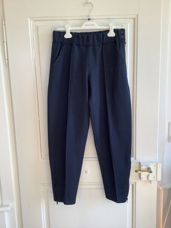 Adidas x Hyke Hose dunkelblau festes Material Cottonmix 38