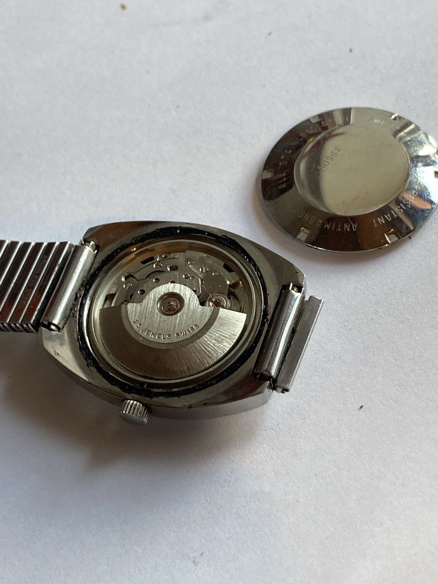 Orologi: Onsa Vintage uhr der 70 er Automatic 36 mm – Usato da Glattbrugg venduto da vintagemania 9