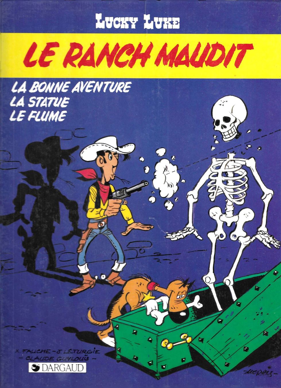 Comics: Lucky Luke - Le Ranch maudit - E.O. 1986 TBE – Gebraucht aus Savagnier von Ne2065