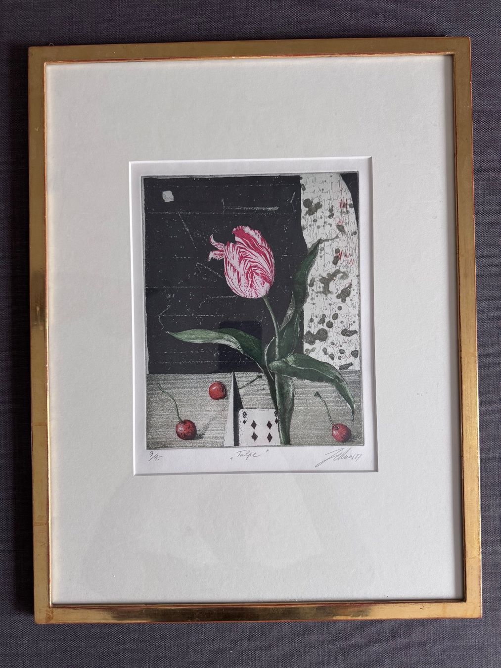 Grafica & Litografie: RadierungTulpe – Usato da Oberrüti venduto da HotRod1932 1