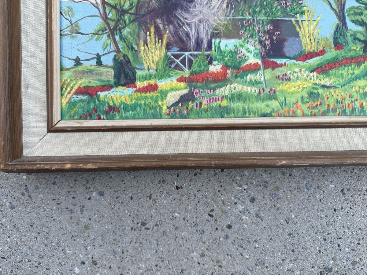 Gemälde: Ölgemälde auf Schutzmann Leinwand – Gebraucht aus Zürich von Brockiwelt 5