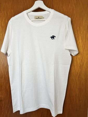 American College T-Shirt, Weiss, Gr. L, Top Zustand!
