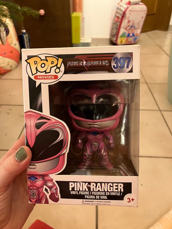 Figurine Pop Pink Ranger Power rangers dans boîte d’origine (Neu und ...