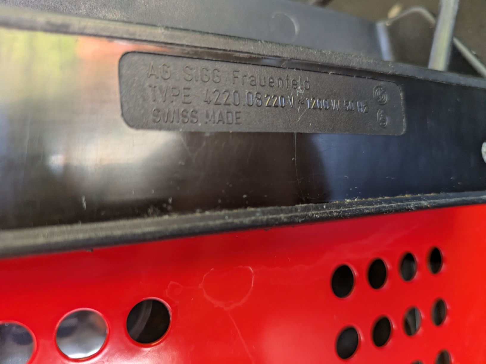 Griglie: Grill à Raclette Sigg, 8 personnes. – Usato da Echallens venduto da VintageMann 5