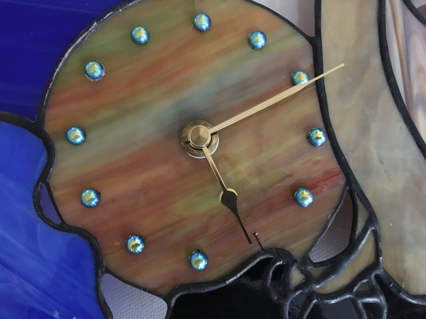 Orologi da terra & Orologi da parete: Wanduhr Tiffany Stil – Usato da langenthal venduto da Bazlago 1