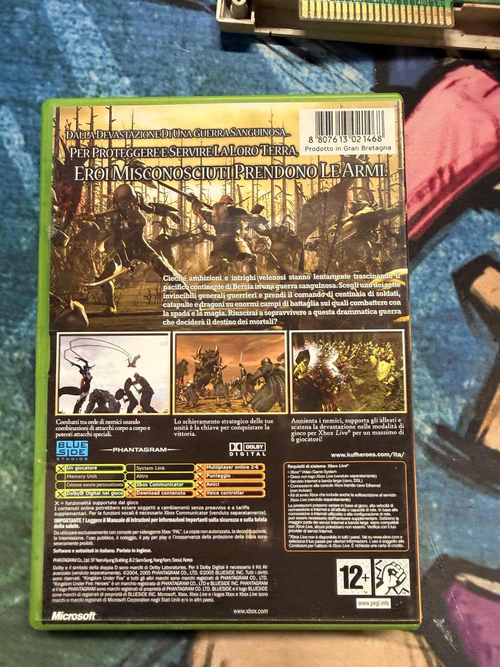 Microsoft Giochi: Kingdom Under Fire Heroes Microsoft Xbox Classic – Usato da Giubiasco venduto da Ticinerd 1