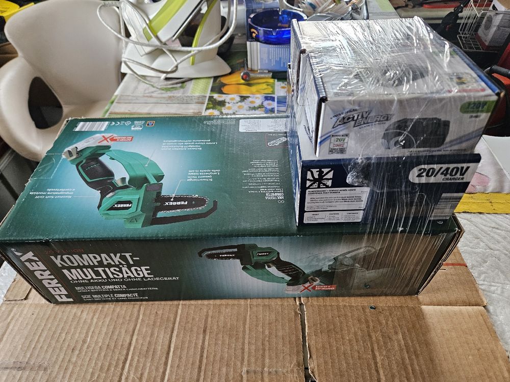 Ferrex Akku-Multisäge 20V, neuwertig im original Karton! NEU (Neu ...