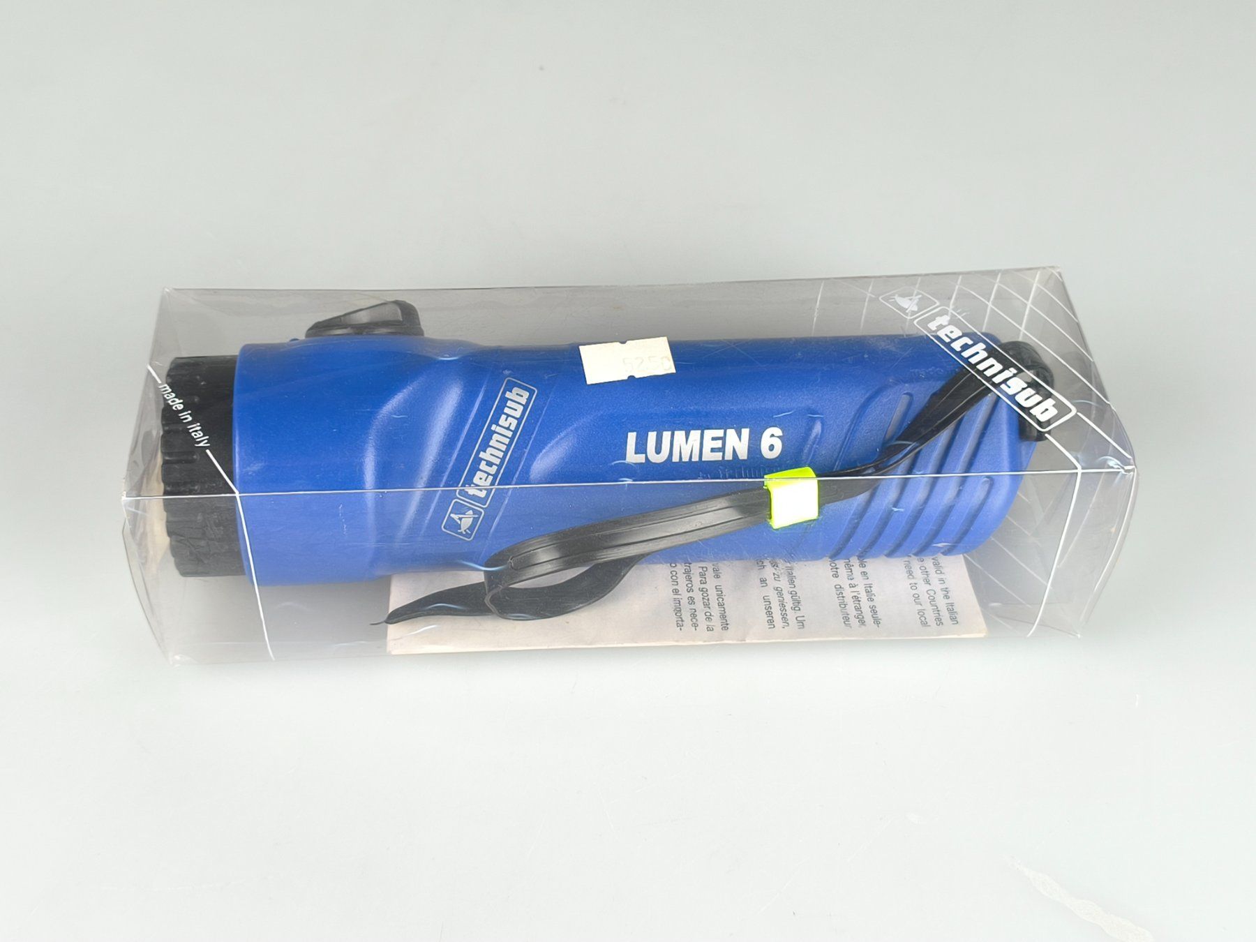 Lampade: TECHNISUB Lumen 6 Tauchlampe - Blau – Usato da Rüti ZH venduto da Restwert_Rueti_ZH