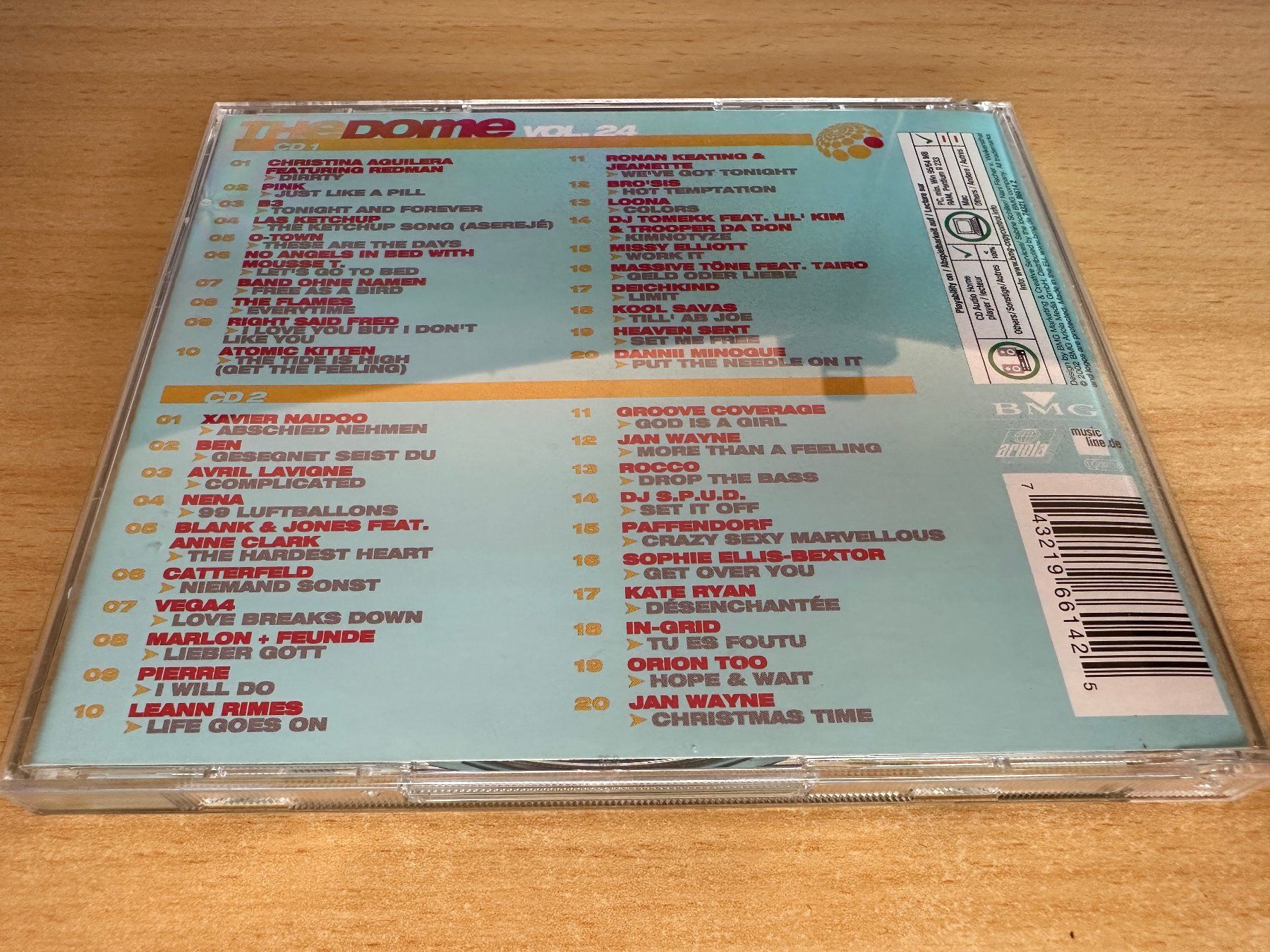 CD: Various – The Dome Vol. 24 - 2 CD – Usato da Rikon im Tösstal venduto da Alpenmutz 1