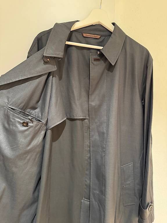 Zegna Cappotti: Zegna Leggerissimo Wool and Silk Blouson Coat – Usato da Schübelbach venduto da Rahnmont 3