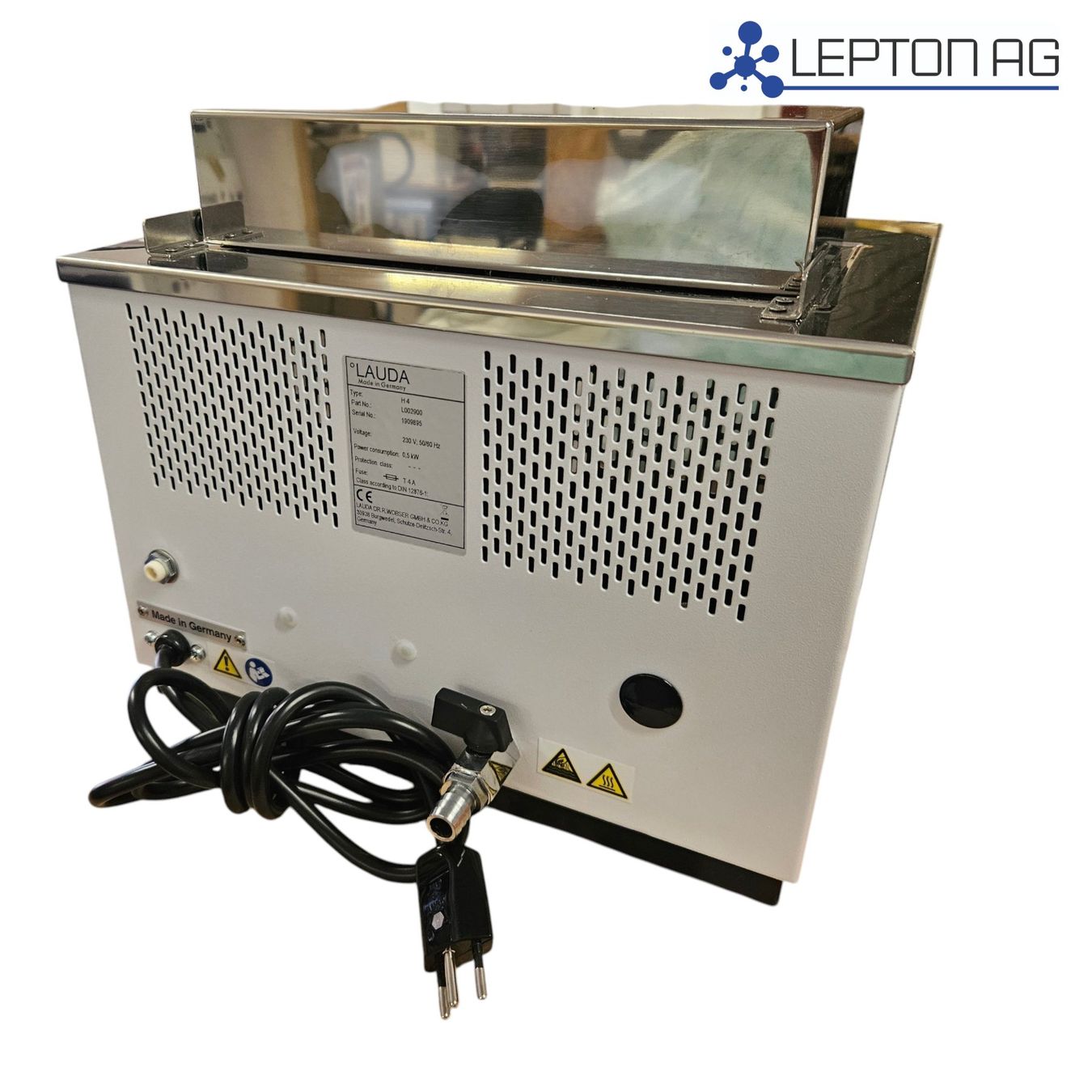 Alle Maschinen: LAUDA Hydro H4 Labor-Wasserbad 25–100°C – Gebraucht aus Niederdorf von LeptonAG_Labor2 5