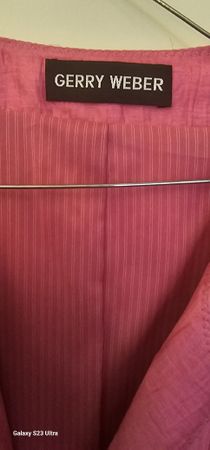 Veste rose Gerry Weber, taille 44, idéale pour l'été!