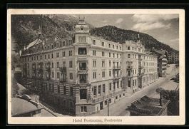 Pontresina, Partie am Hotel Pontresina