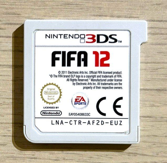 Nintendo Giochi: FIFA 12 Nintendo 3DS – Usato da St. Gallen venduto da Alpine.Arcade