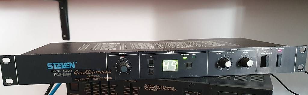 Strumenti musicali: Steven PDR 3500 digital reverb – Usato da St. Imier venduto da Lautar_Vega