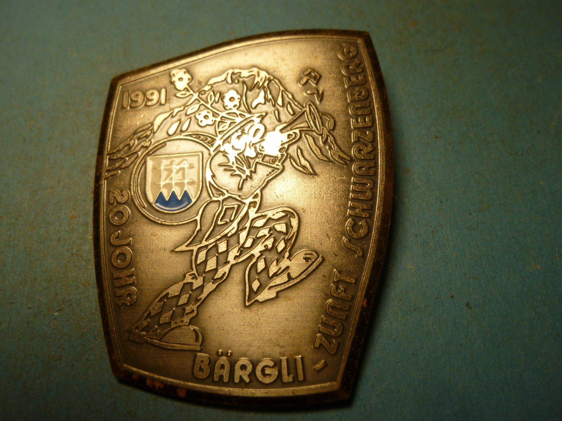 Placchette & Badge: SCHWARZENBERG 1991 SILBER – Usato da Ried (Muotathal) venduto da Mandarin02