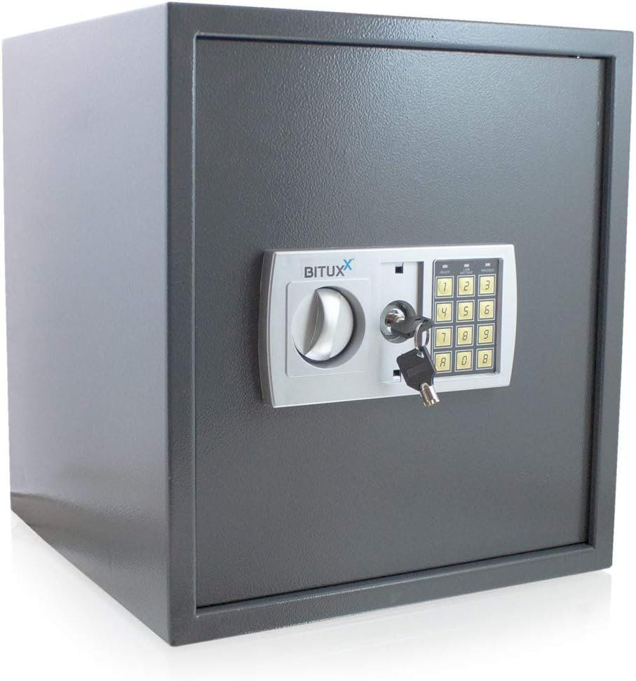 Casseforti: BITUXX Elektronischer Wandtresor Grau – Nuovo e nell'imballaggio originale da Bottighofen venduto da zaap 2