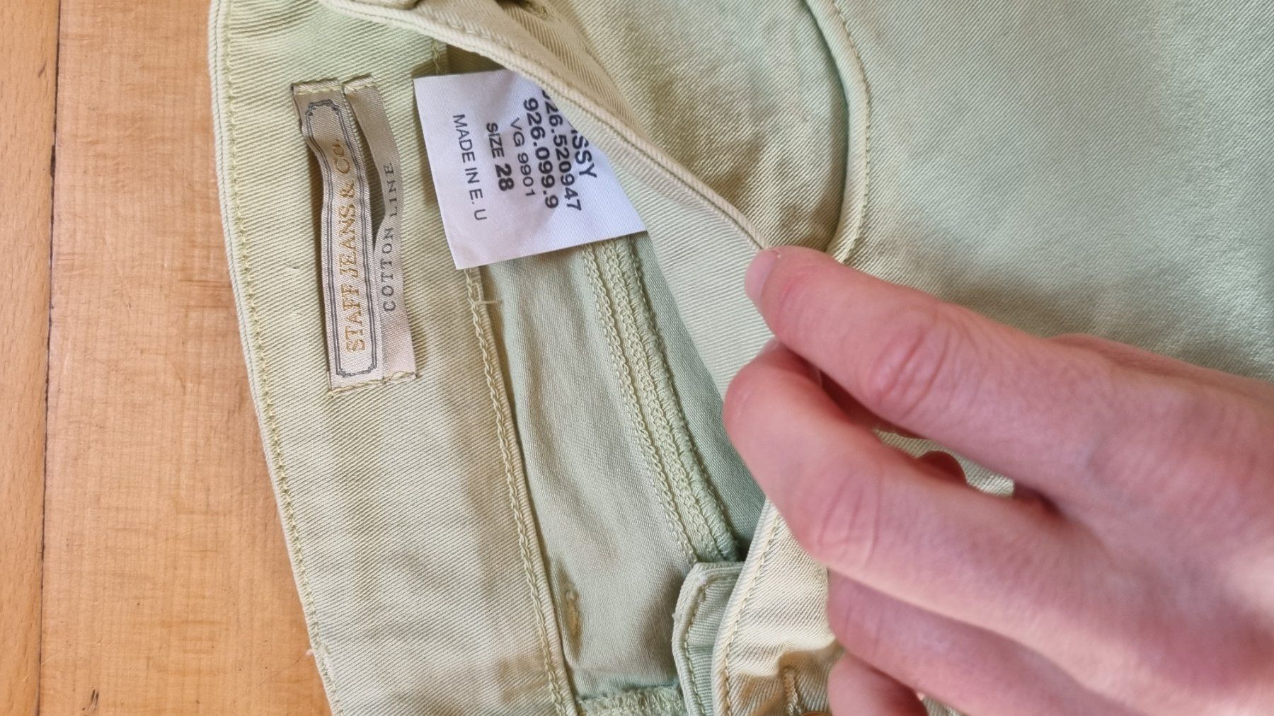 Jeans: Jeans Mintgrün Gr. 28, NEU – Neu (gemäss Beschreibung) aus Wohlen AG von stephanieAG 3