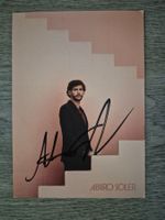 Autogrammkarte Alvaro Soler Originalunterschrift