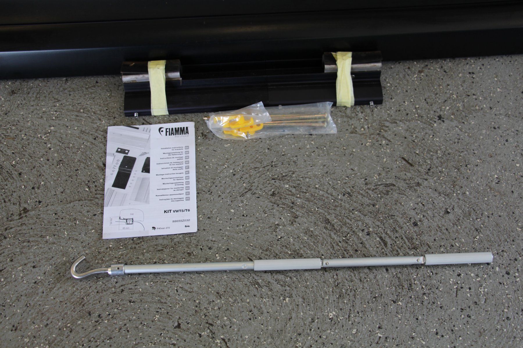 Fiamma Tende da sole: FIAMMA Markise VW T5/T6 – Usato da Schwarzenbach BE venduto da hirschiautohandel 1