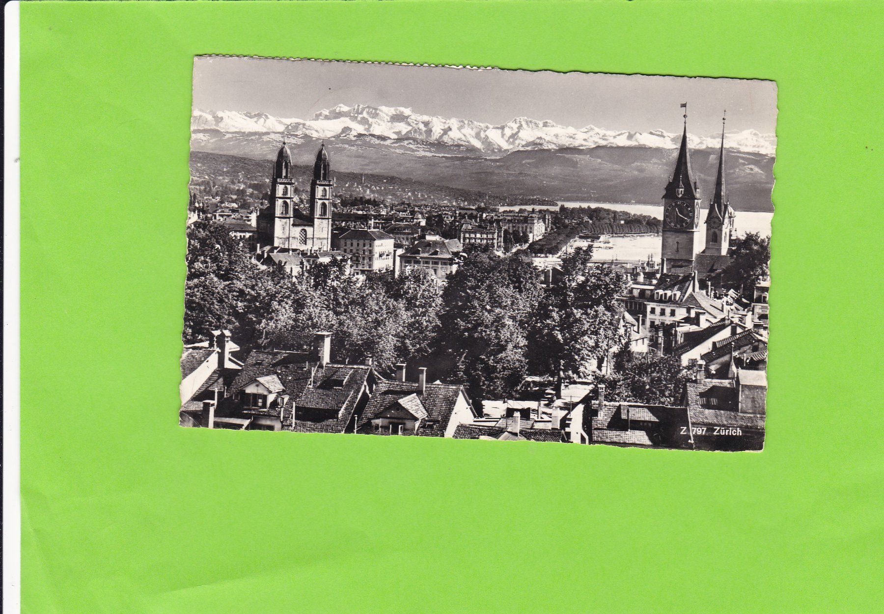 Ansichtskarten: Zürich – Gebraucht aus St. Peterzell von neckertal