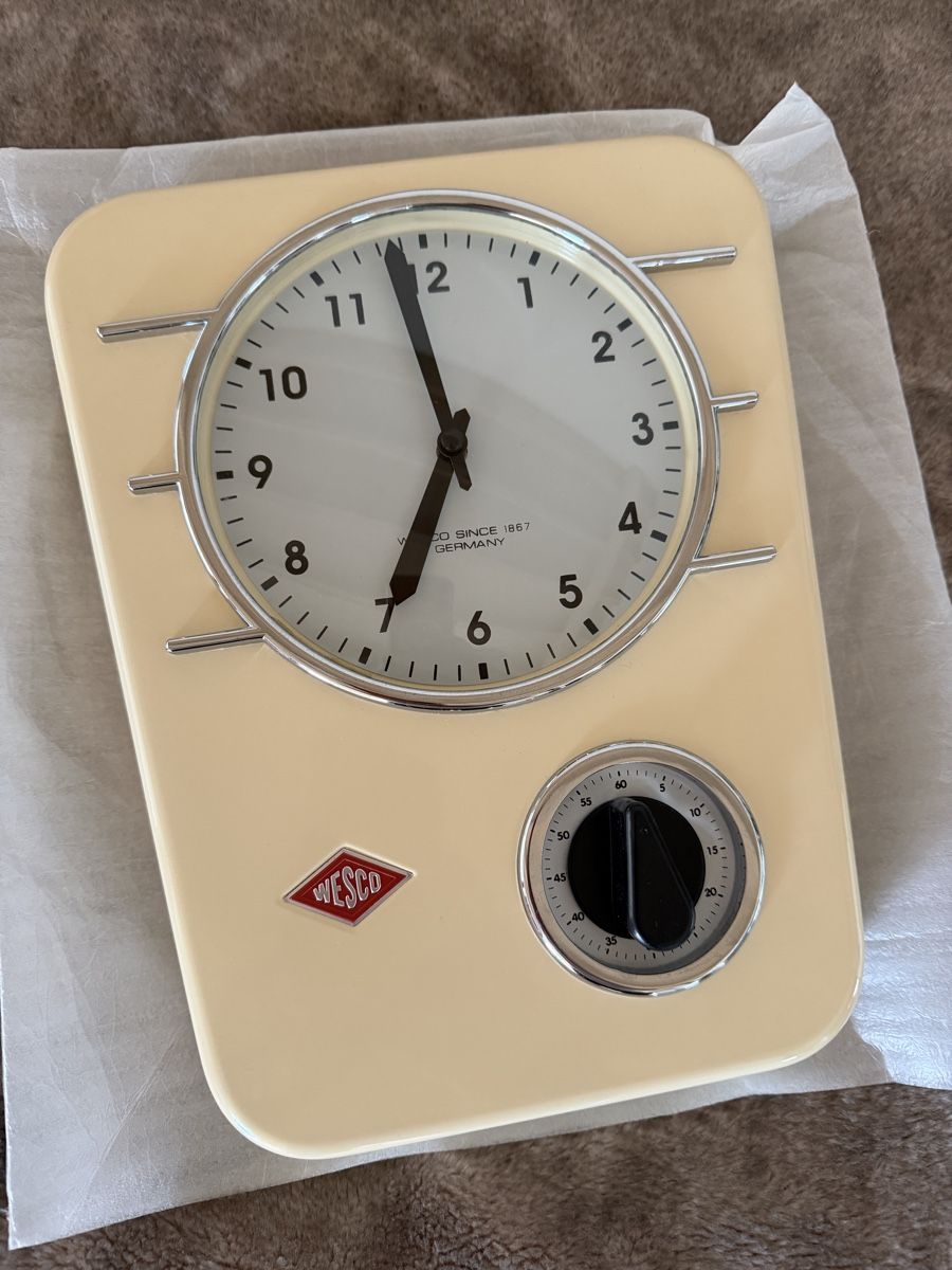 Orologi: Retro Küchenuhr (Wesco) – Usato da Lenggenwil venduto da KB9525