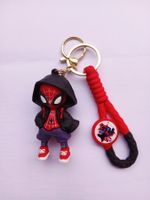 Schlüsselanhänger Spiderman Schwarz