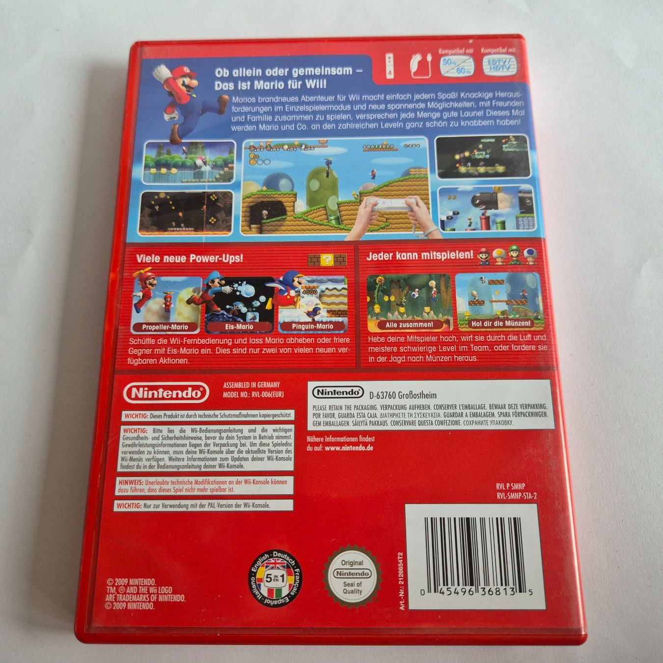 Nintendo Giochi: New Super Mario Bros Wii - Wii – Usato da Zürich venduto da Mephisto87 1
