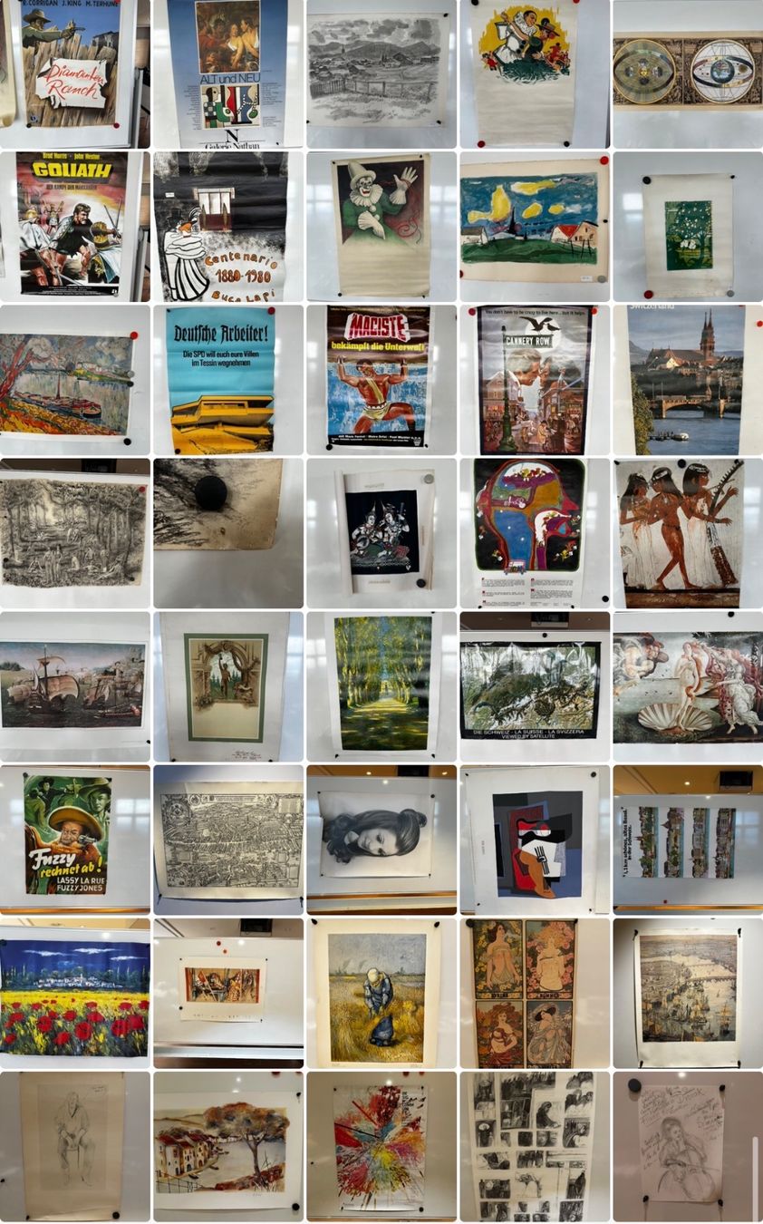 Tableaux: 4000 Bilder ca Sammlung aus Nachlass – D'occasion à Regensdorf par mat_yyd9 9
