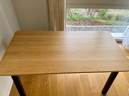 IKEA VÄSTANÅ / ÖVRARYD Tisch  Bambus