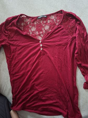 Breal 3/4 Shirt Farbe Himbeere Spitze Grösse 1