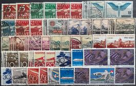 gutes Lot Flugpost CH ⦿/*  SBK 420.- günstig