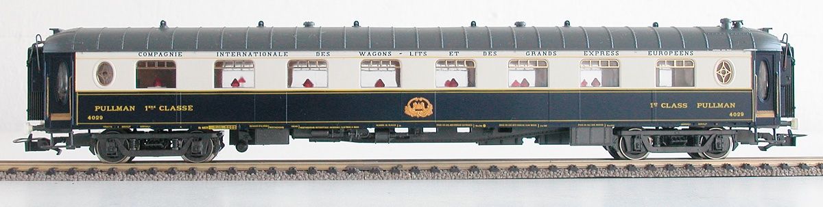 Rivarossi Modellini di ferrovie: Rivarossi Pullman-Wagen CIWL / TEE Spur H0 – Usato da Oberwil BL venduto da Klang 1