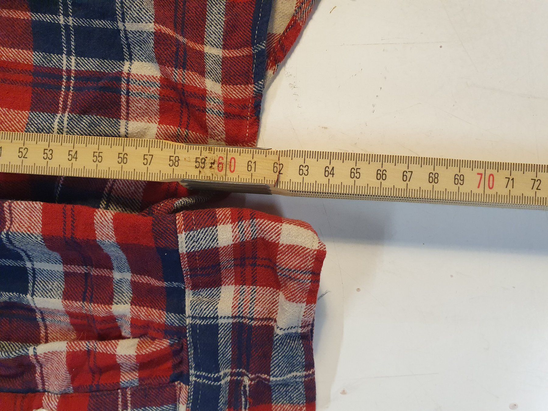 Camicie: Herrenhemd L.O.G.G rot karriert grösse M – Usato da Zürich venduto da loosebone 7