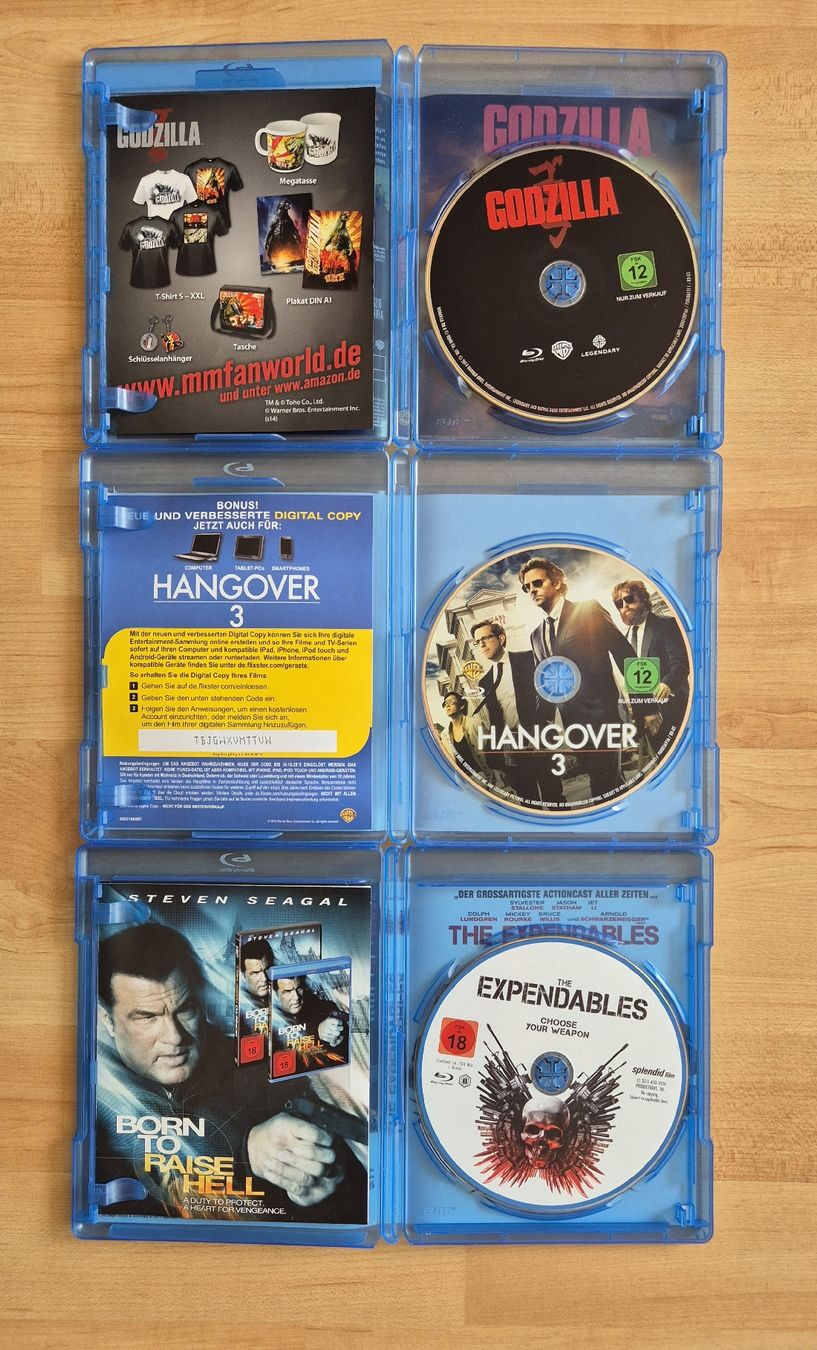 Tutti i DVDs: BlueRay dreierset – Usato da Rieden AG venduto da Marcse95 1